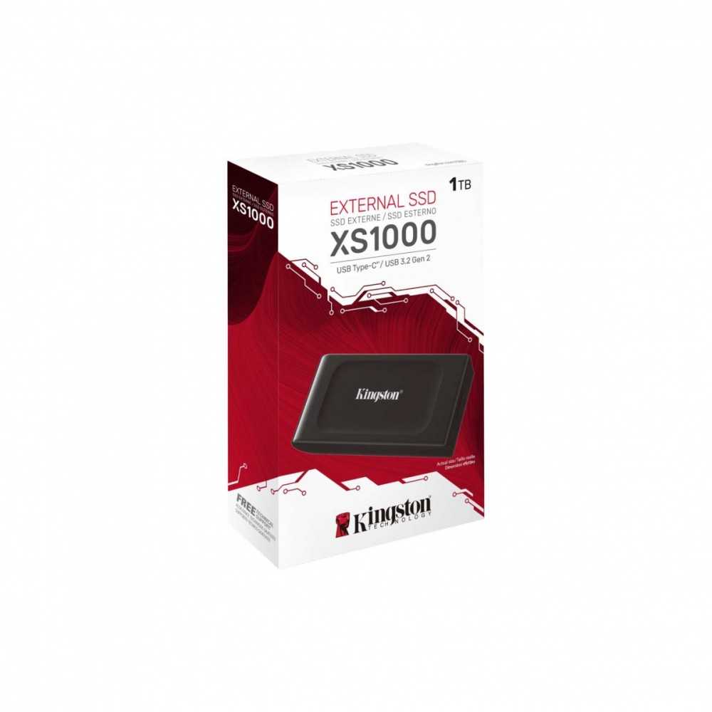 Kingston Dysk ssd xs1000 1tb usb3.2 gen2 zewnętrzny