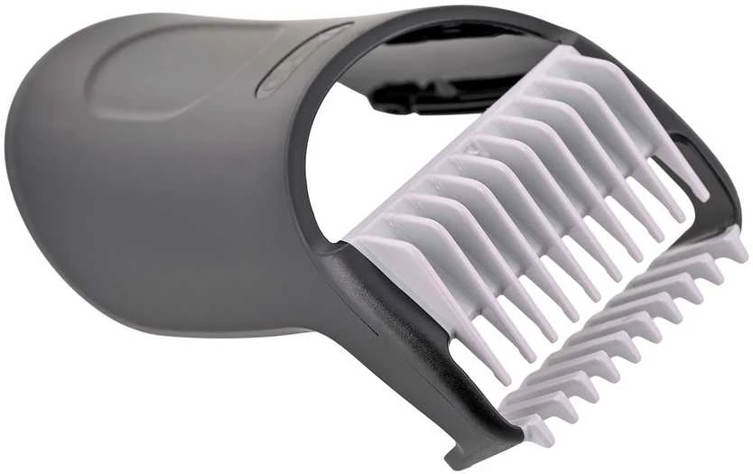 Barzdaskutė „Braun BeardTrimmer 9 80789785“ barzdos kirptuvas, su akumuliatoriumi, 20,2 cm, drėgnam ir sausam skutimui, pilkas