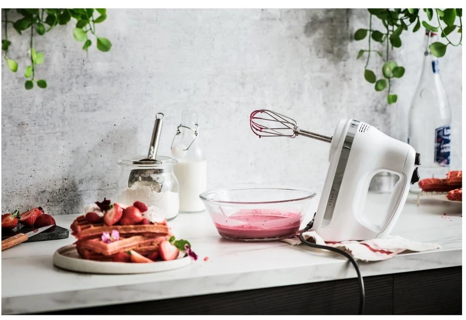 Plakiklis KitchenAid 5KHM5110EWH Rankinis plaktuvas 85 W Balta