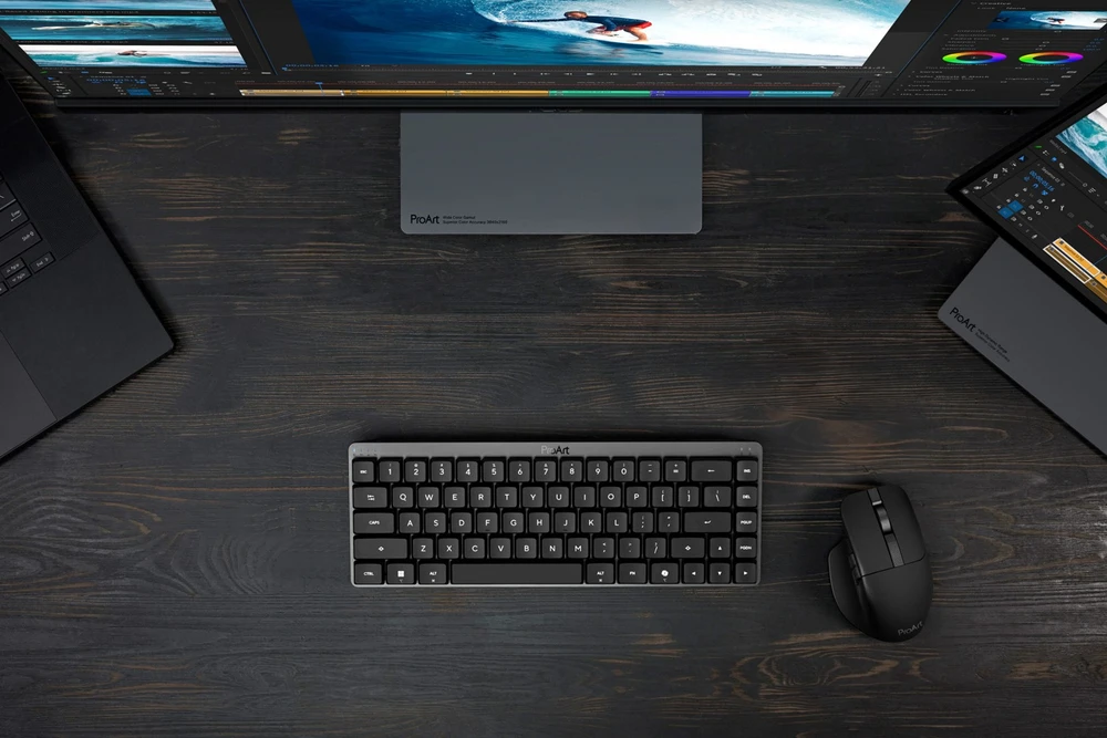 Asus | ProArt KD300 | Klaviatūra | Wireless/su laidu | US | Bluetooth | Belaidė jungtis | Mechaninė Switches | Juodas
