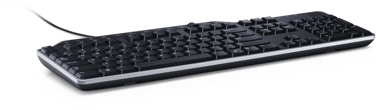 Klaviatūra dell kb-522 su laidu biznesowa multimedialna usb juoda