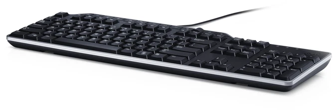 Klaviatūra dell kb-522 su laidu biznesowa multimedialna usb juoda