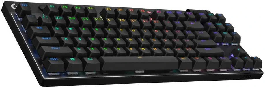 Žaidimų klaviatūra Logitech G Pro X TKL Lightspeed, US išdėstymas, Juodos spalvos