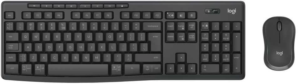 Klaviatūra „Logitech mk370 Combo“, skirtas verslui, grafito mums