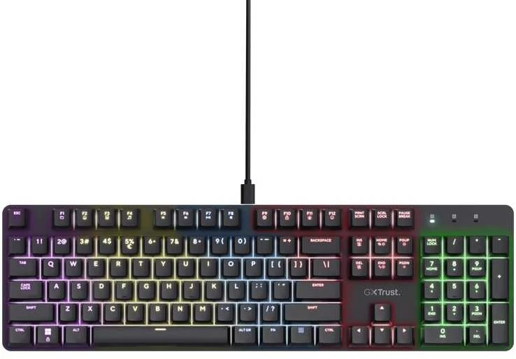 Klaviatūra žaidimams trust gxt 871 zora wireless us