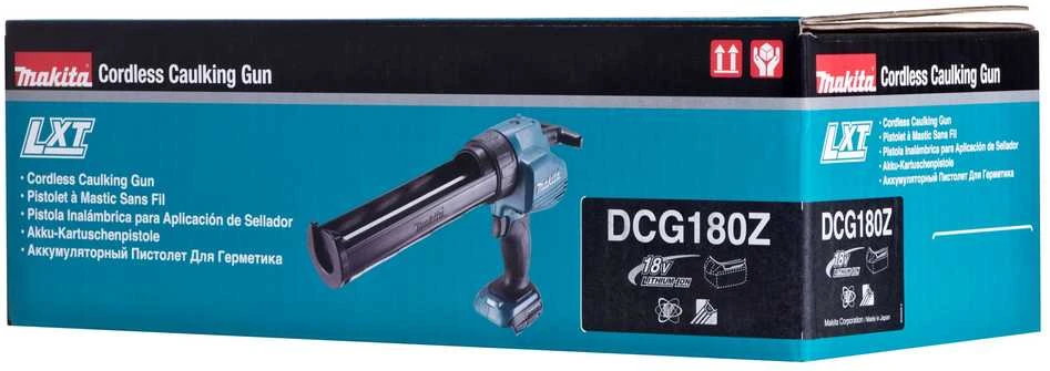 Makita DCG180Z Sandarinimo pistoletas 310 ml, 18V, Be akumuliatorių ir kroviklio!