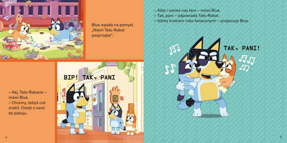 HarperCollins Bluey knyga. Robotas tėtis. Mano skaitymo knyga