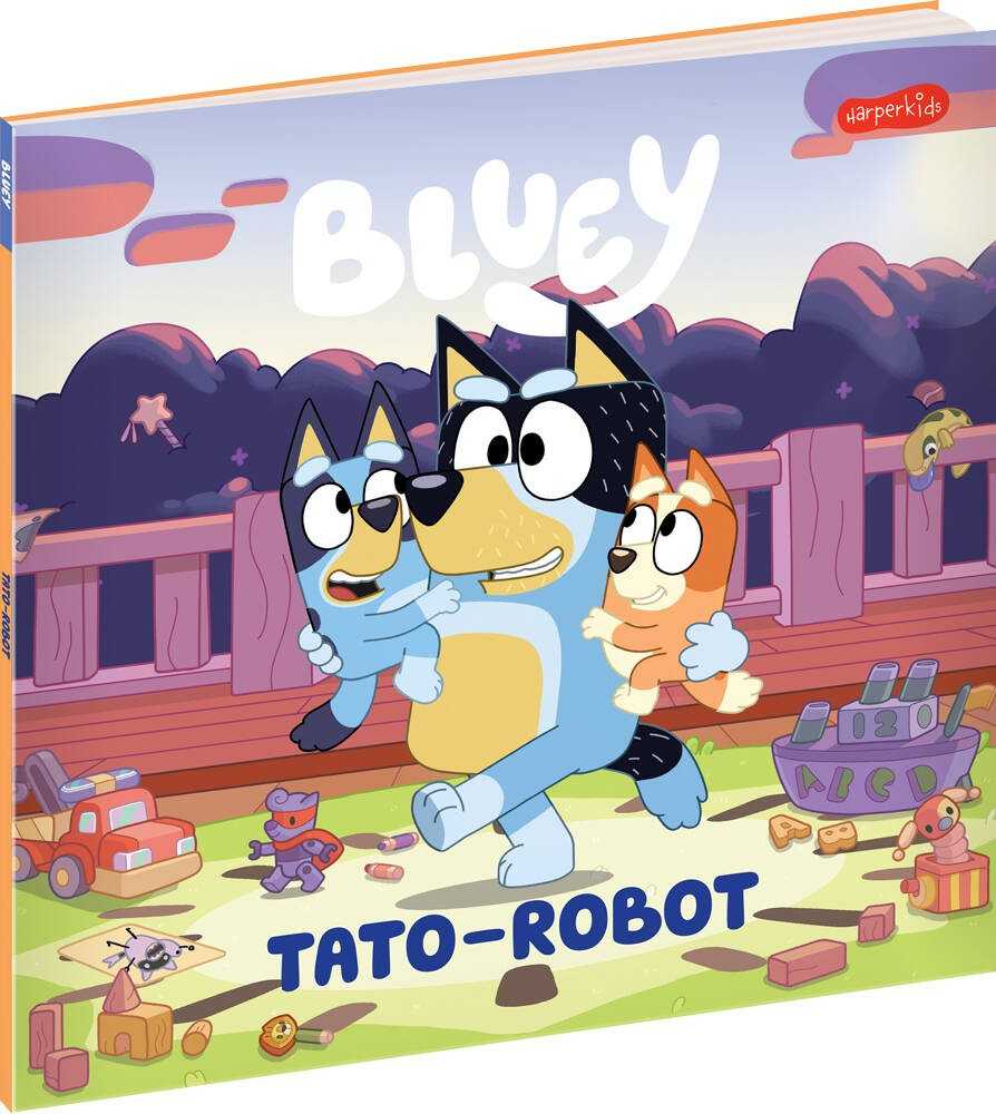 HarperCollins Bluey knyga. Robotas tėtis. Mano skaitymo knyga