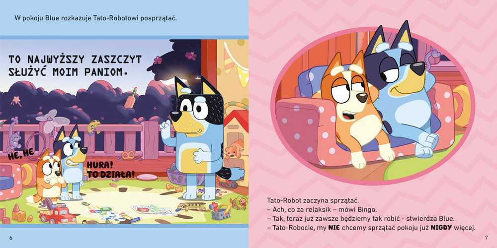 HarperCollins Bluey knyga. Robotas tėtis. Mano skaitymo knyga