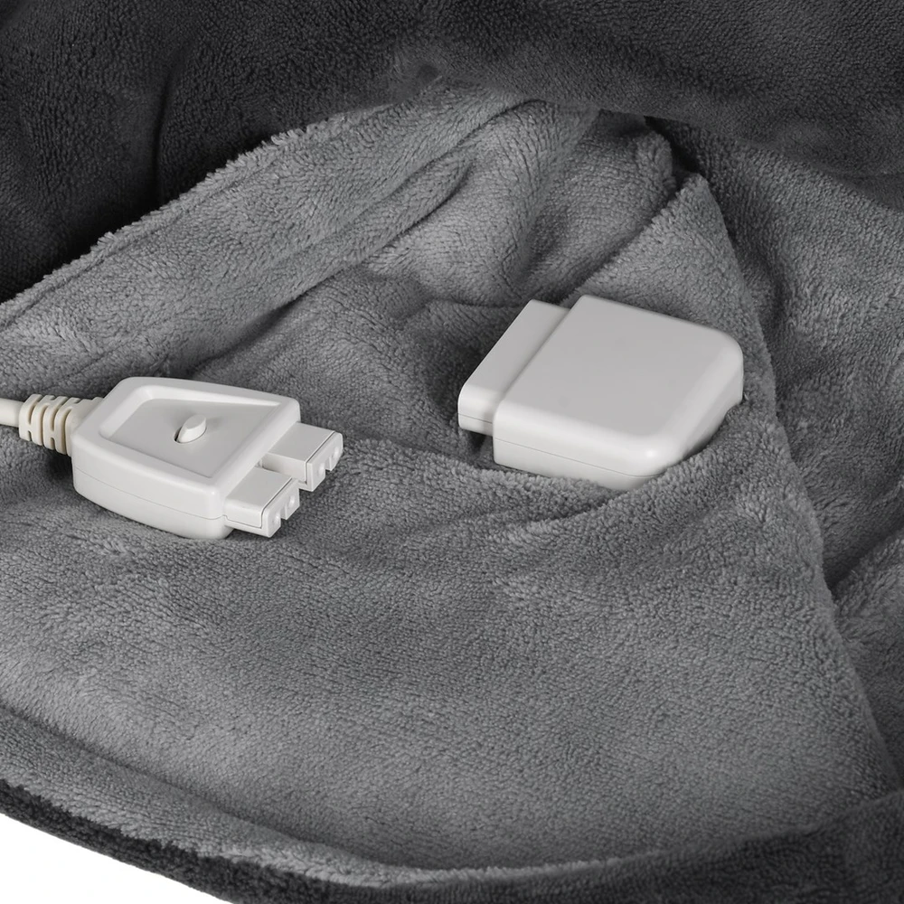 Medisana | Šildymo antklodė | HDW Cozy | Šildymo lygių skaičius 4 | Asmenų skaičius 1-2 | Skalbiamas | Nuotolinio valdymo pultas | Oeko-Tex® standartas 100 | 120 W | Pilkas