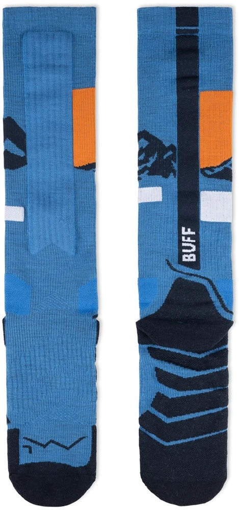 BUFF Merino HW Over The Socks HWO1 Royal Socks, Mėlyna L