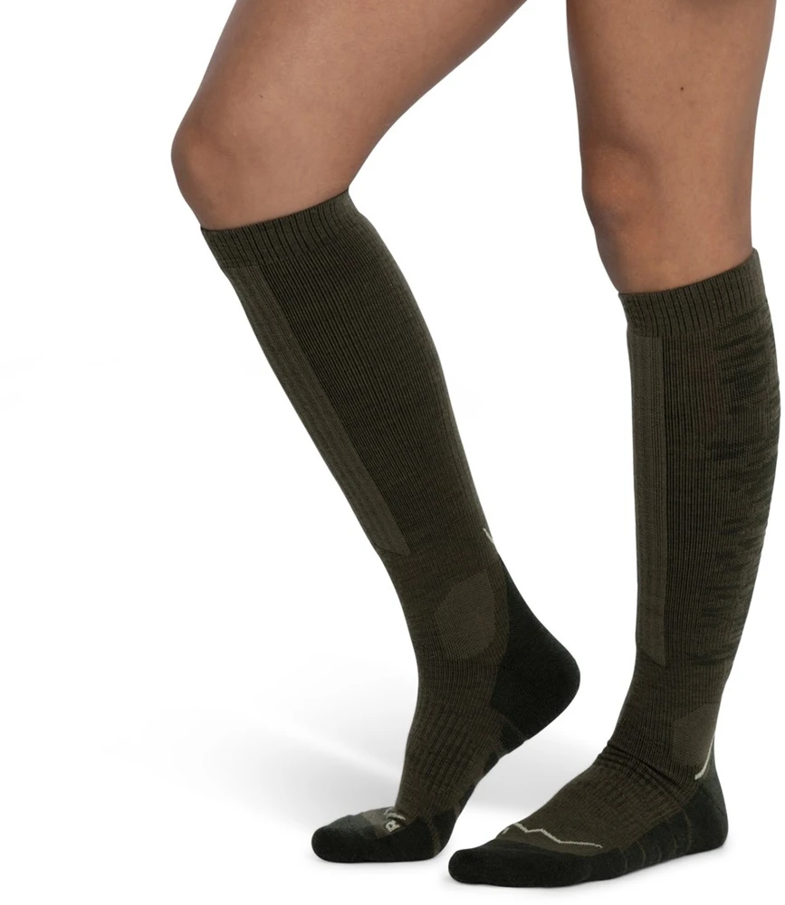 BUFF Merino HW Over The Calf Socks HWO2, Olive L