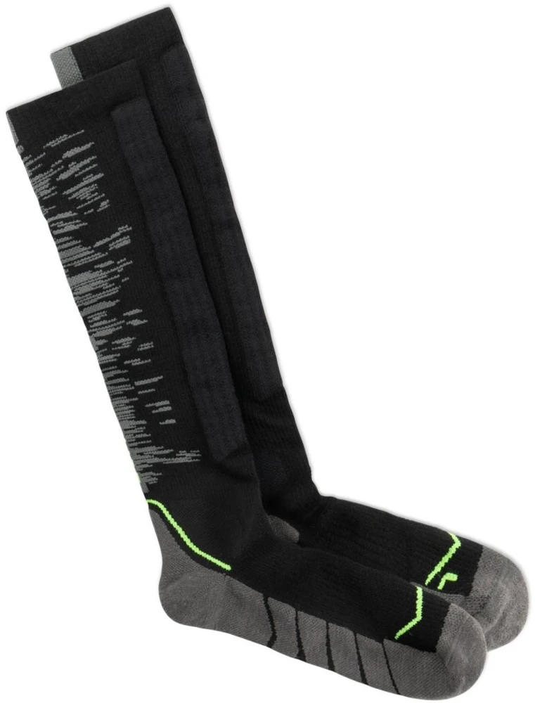 BUFF Merino HW Over The Calf Socks HW02, Juodas, L