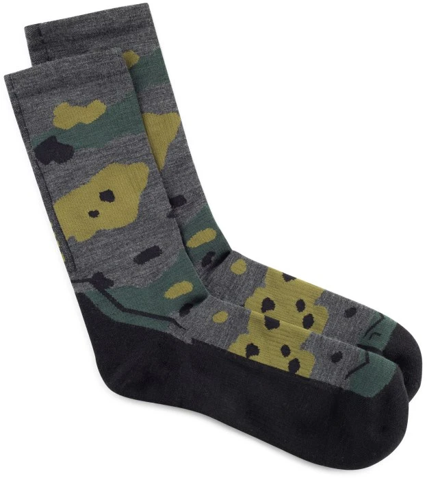 BUFF Merino Lightweight Crew Sock LWC2 Socks, Pilkas L