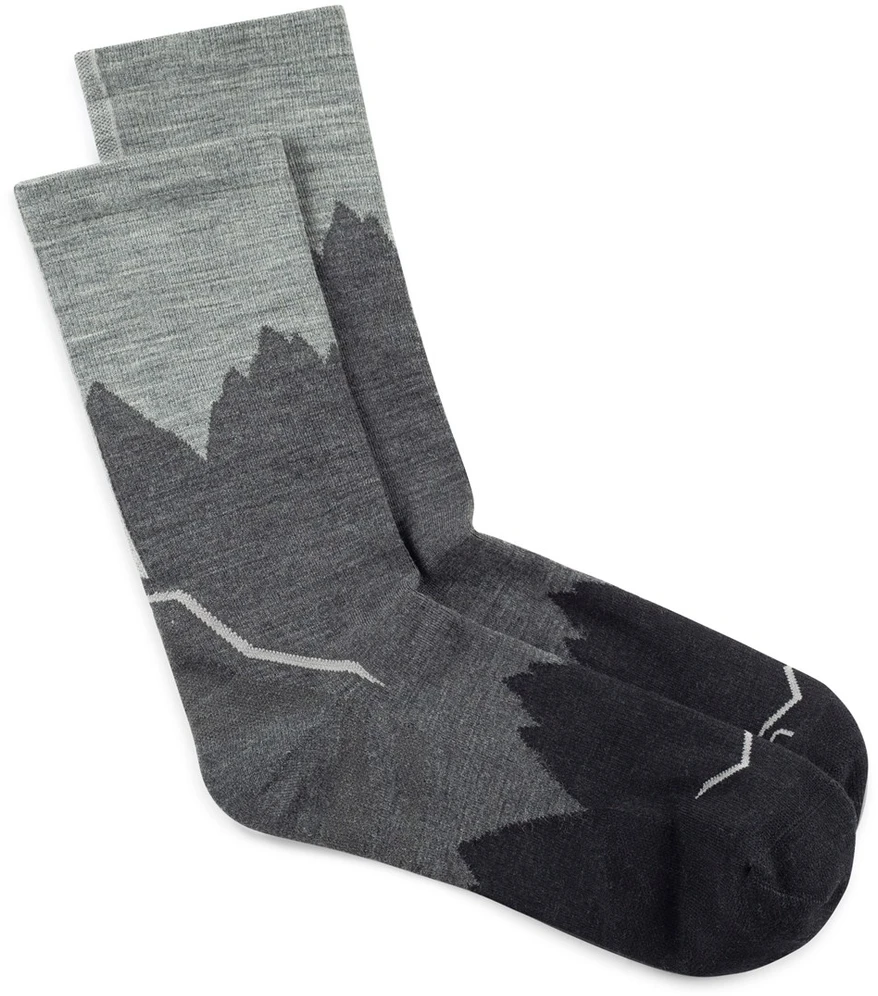 BUFF Merino Lightweight Crew Sock LWC3 Socks, Juodas L