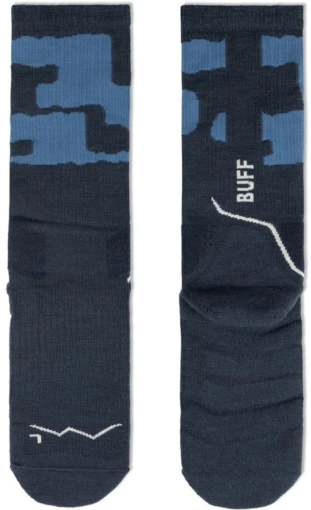 BUFF MW Crew Socks MWC2, Night Mėlyna L
