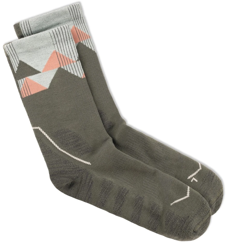 BUFF THERMONET® Crew Socks TC, Olive L