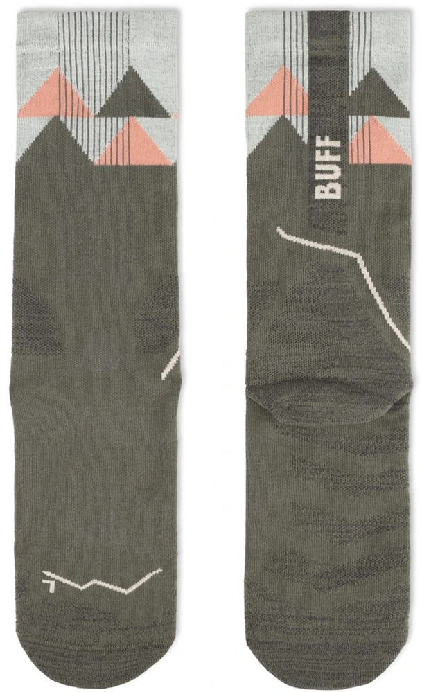 BUFF THERMONET® Crew Socks TC, Olive L