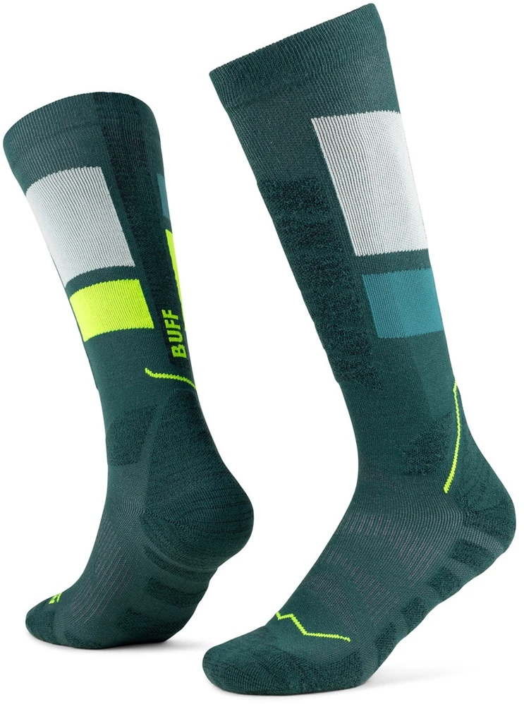 BUFF THERMONET® Over The Calf Socks, Žalias, L