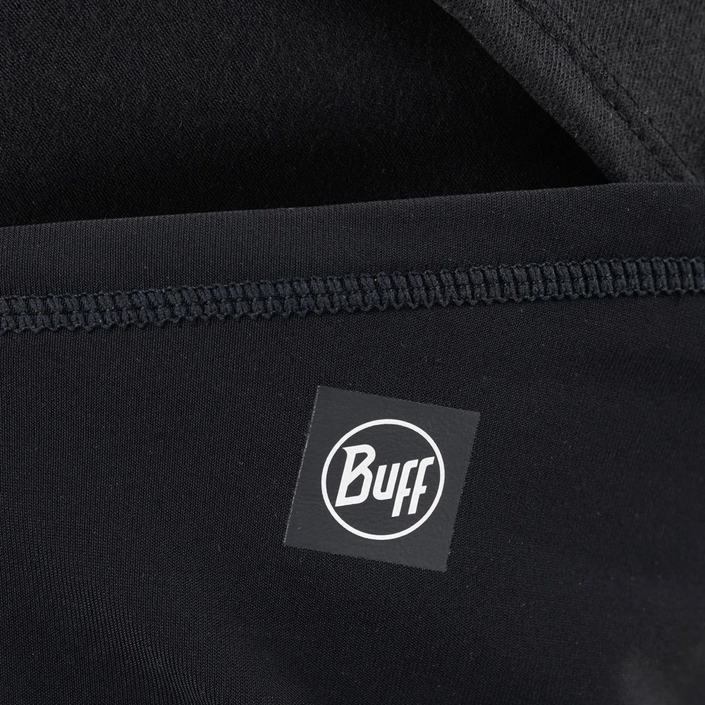 Kominiarka BUFF TECH FLEECE HINGED BALACLAVA SOLID Juodas