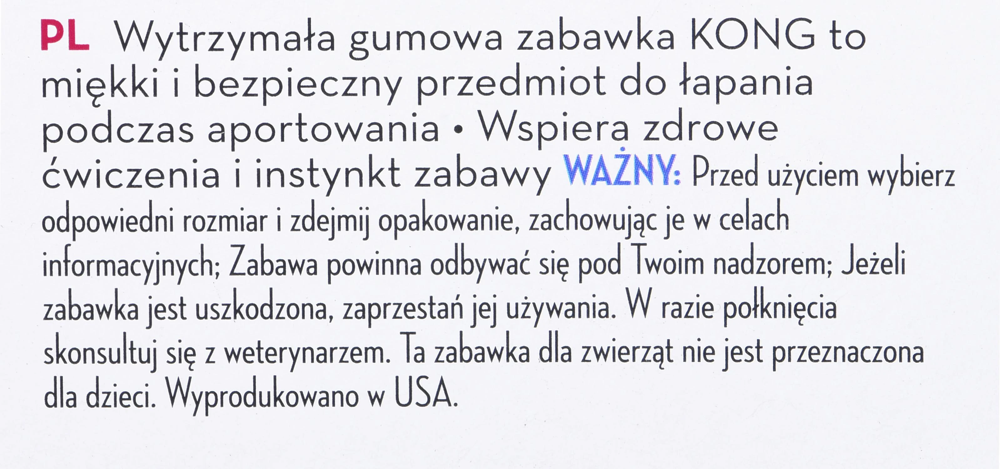 KONG - Skrydžio frisbis - P - 23 cm