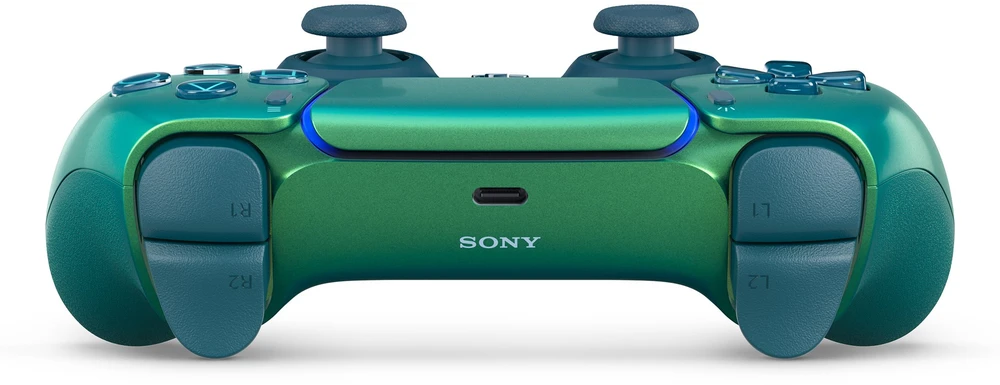 Sony DualSense Žalsvai mėlyna Bluetooth/USB Žaidimų pultelis Analoginis / skaitmeninis PlayStation 5, Android, MAC, PC, iOS