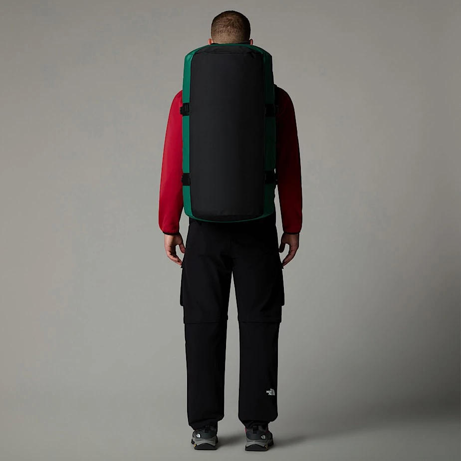 TNF Sportinis krepšys The North Face OS 71L, nailonas, poliesteris, juodas, žalias