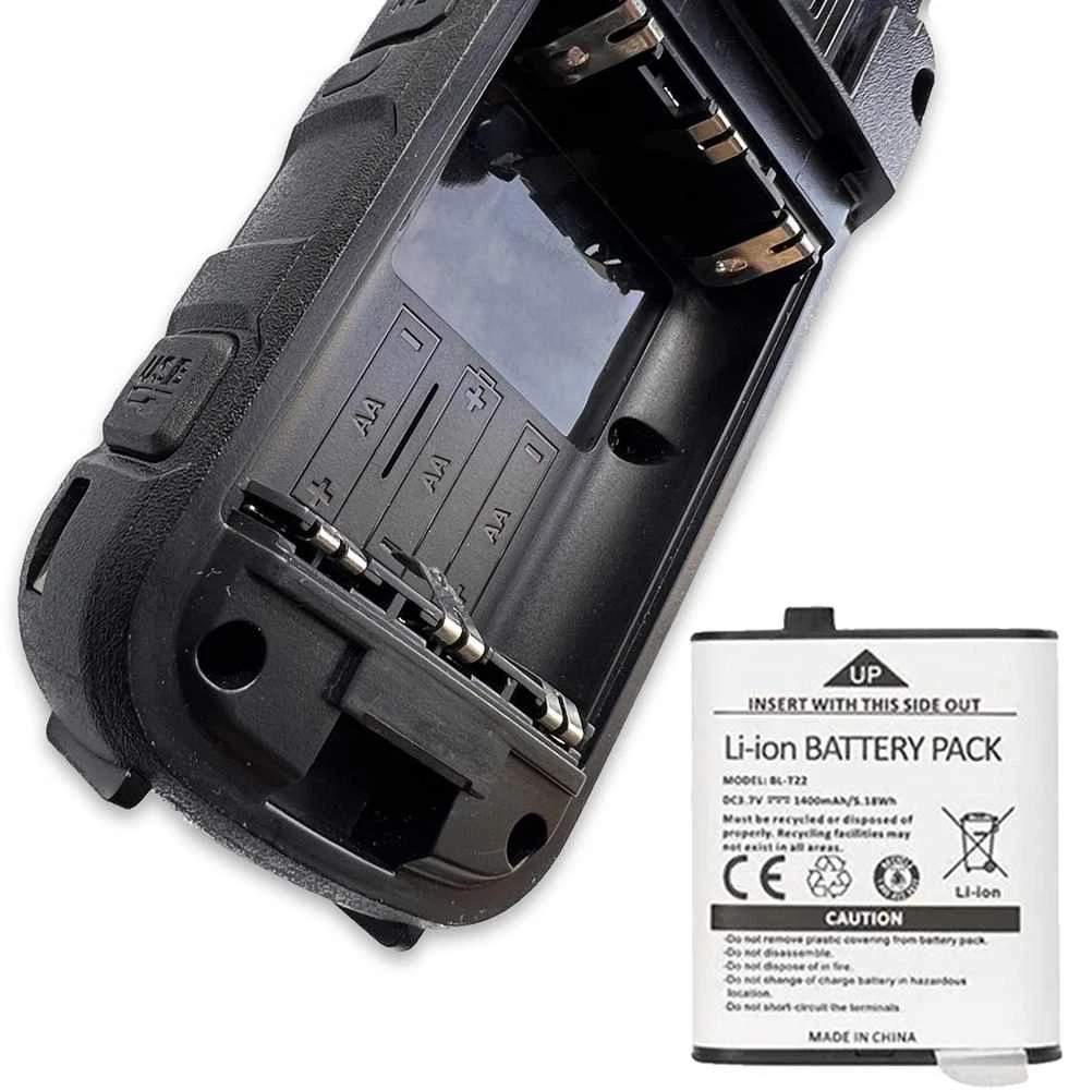 Krótkofalówka baofeng bf-t25e juoda, 2 sztuki