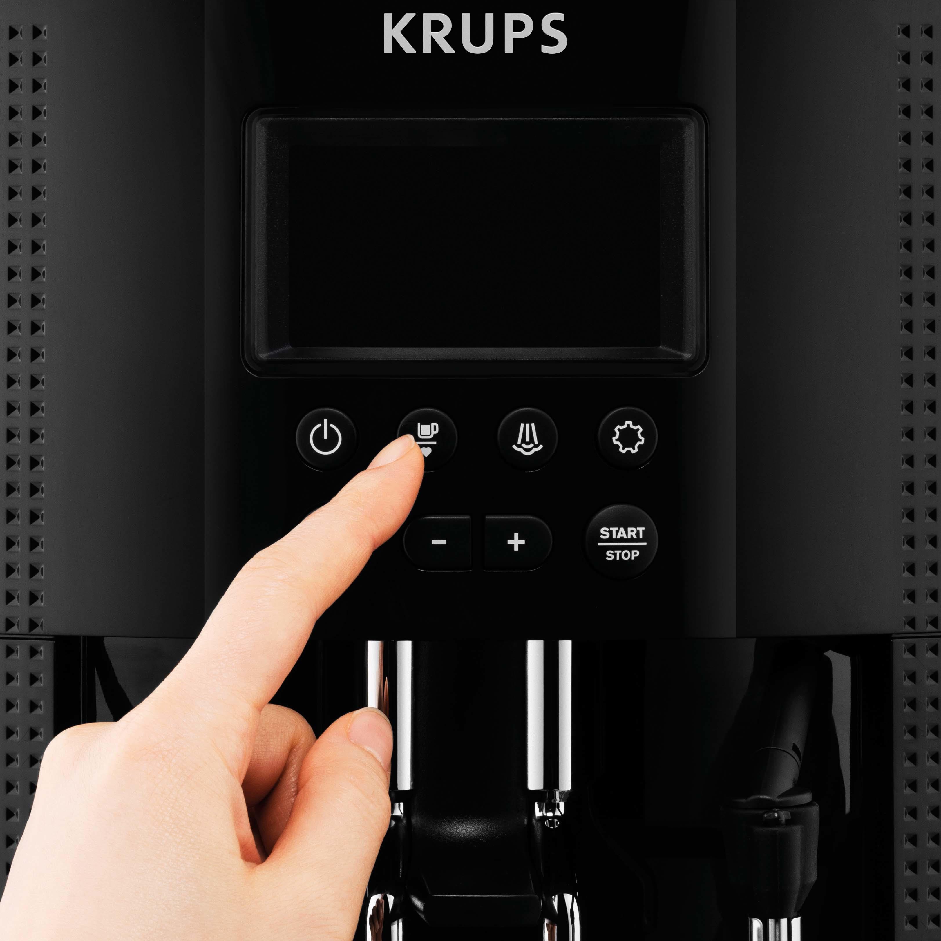 Kavos aparatas espresso Krups EA8150 (1450 W, juodos spalvos)