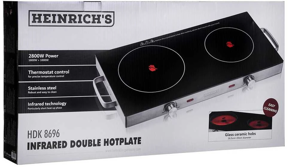 Kuchenka elektrinė heinrich"s hdk 8696