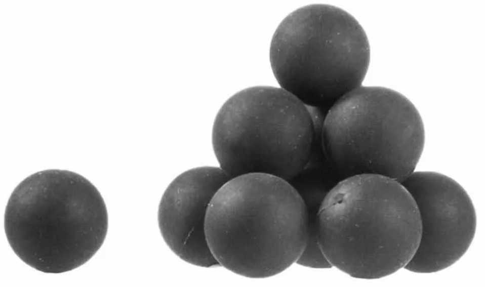 PIECES „Guard Power“ guminės kulkos, kalibras 50 (12,7 mm) – 100 vnt.