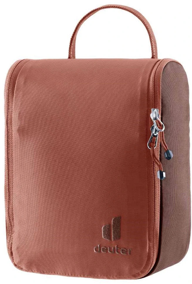 DEUTER Alproof Lite 20 SL Backpack Cinnamon/Juodas + DEUTER Wash Center I Toiletry Bag Raisin/Caspia