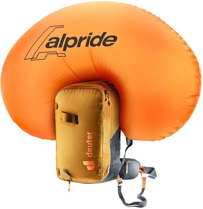 DEUTER Alproof Lite 20 SL Backpack Cinnamon/Juodas + DEUTER Wash Center I Toiletry Bag Raisin/Caspia