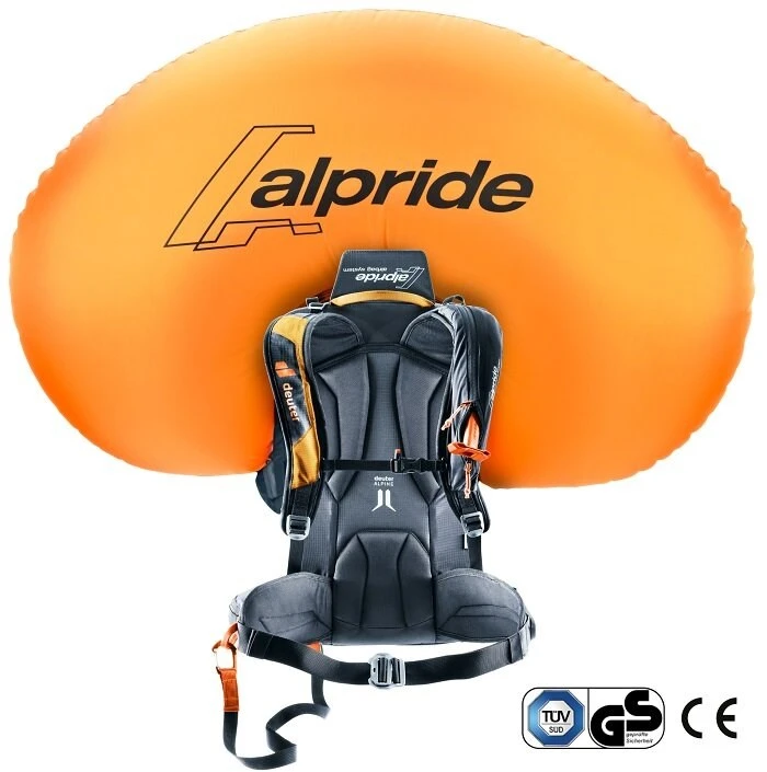 DEUTER Alproof Lite 20 SL Backpack Cinnamon/Juodas + DEUTER Wash Center I Toiletry Bag Raisin/Caspia