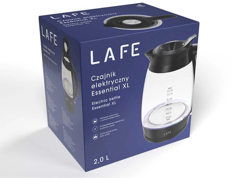 Virdulys Lafe Essential XL LAFCZA47573 juoda