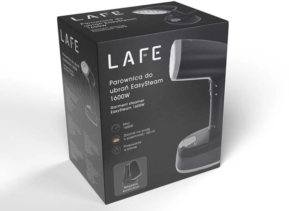 Lafe EasySteam LAFZEL47580 juoda