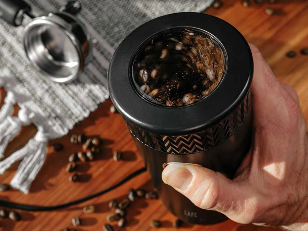 Kavamalė Lafe GrindMaster juoda