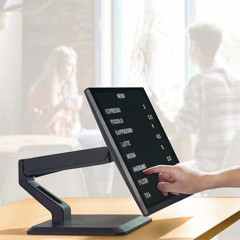 Laikiklis Logilink Jutiklinis ekranas Monitorius Mount BP0100 Desk Mount, 17–32 ", Maksimalus svoris (talpa) 10 kg, Juodas