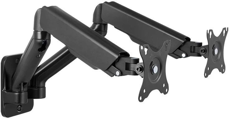 LOGILINK BP0146 Dviejų monitorių sieninis laikiklis 17–32 colių dujinė spyruoklė, 90–540 mm