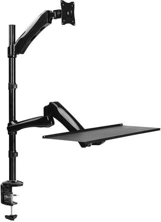 LOGILINK - Sėdimas darbo stoties monitorius stalinis laikiklis, 13-27'', maks. 9kg