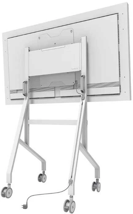 Laikiklis „NEOMOUNTS MOVE GO FLIP“ SUKAMASIS MOBILUSIS GRINDŲ STOVAS, SKIRTAS „SAMSUNG FLIP 55“ ARBA „65“ (GREITAS MONTAVIMAS, REGULIUOJAMAS AUKŠTIS)