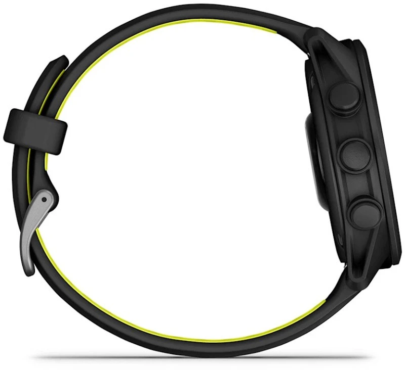 Išmanusis laikrodis Garmin Forerunner 170 Music, Juodas with Juodas/Amp Geltona Band