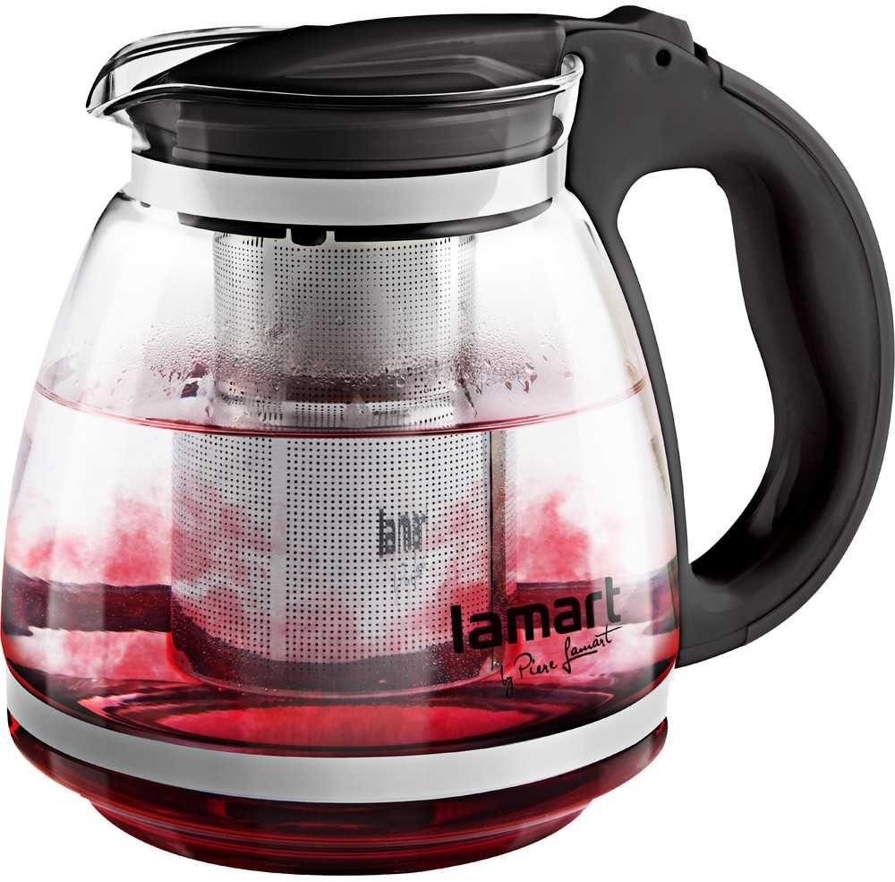 Lamart Ąsotis su infuzoriumi lt7027 juodas 1,5l