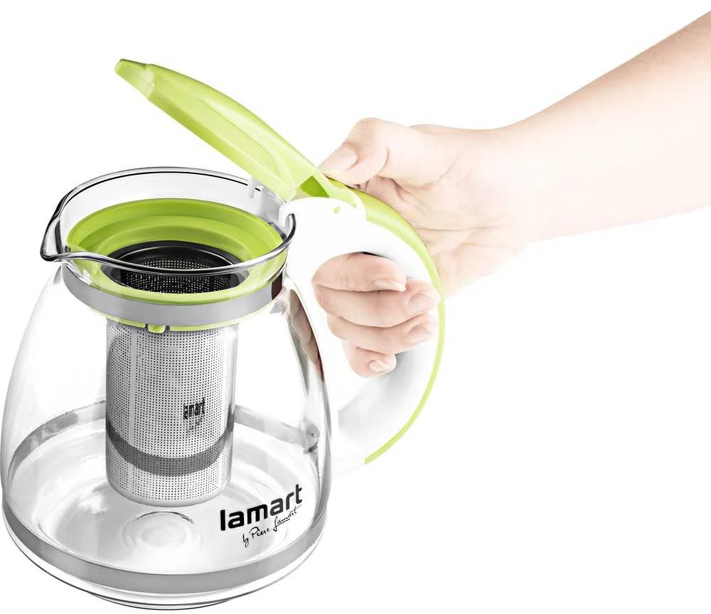Lamart Ąsotis su užpilu lt7028 žalias 1,5 l