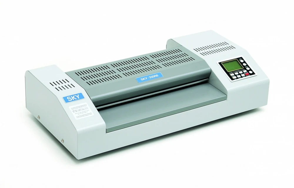 Laminator Argo Laminator na gorąco/na zimno A3 Sky 335 R6 310304 smėlio spalva 60-350mic 1400mm/min