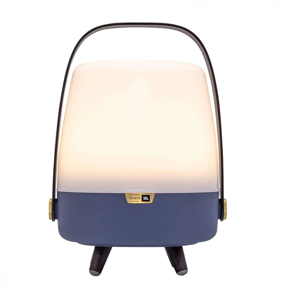 Kooduu - Lite-up Mini LED lempa su įmontuotu Bluetooth garsiakalbiu (JBL garsas), Ocean Mėlyna
