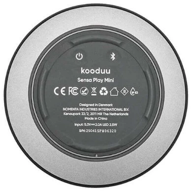 Kooduu SOUND BY JBL Sensa Play Mini kolonėlė/šviestuvas su JBL garso sistema, Anthracite