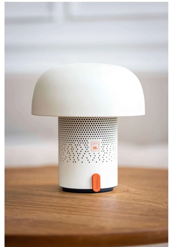 Nešiojama garso kolonėlė su apšvietimu Sound by JBL Kooduu Sensa PLAY, spalva: oranžinė