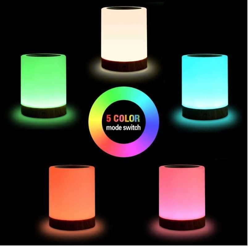 Techly Lampka led rgb touch