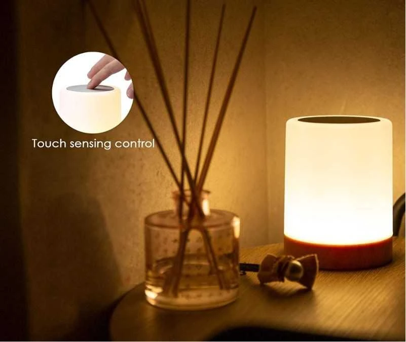 Techly Lampka led rgb touch